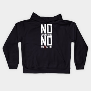 No  girlfriend no problem T-shirt STICKERS APPAREL MUGS NOTEBOOKS Kids Hoodie